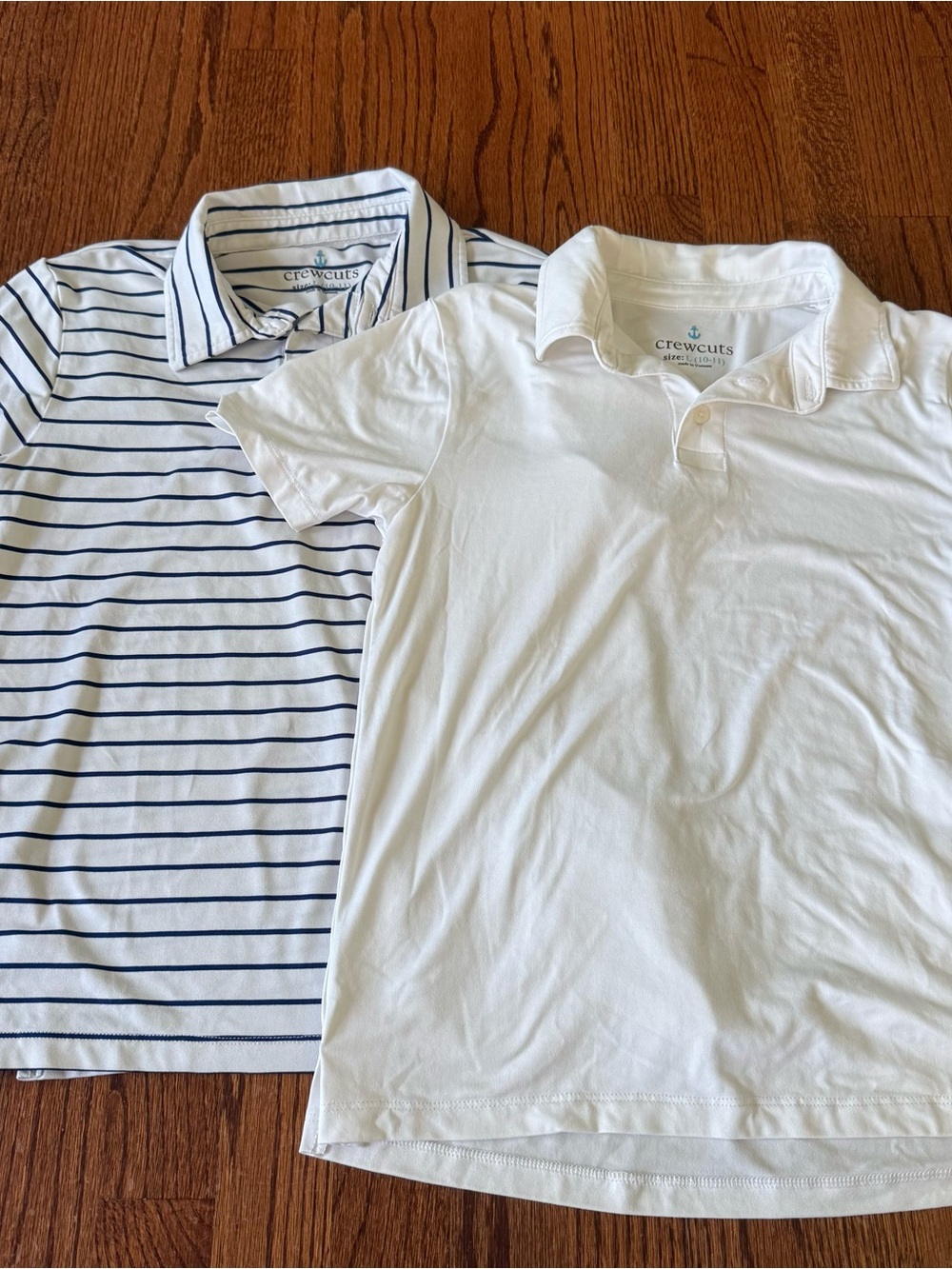 Crewcuts Boys Polos - Size L (set of 2)